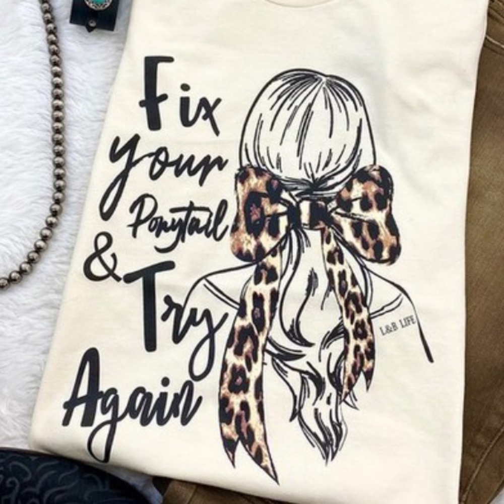 Ponytail Tee